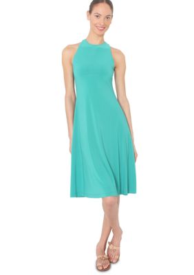 Isaac Mizrahi New York Sleeveless Dress with Crisscross Back