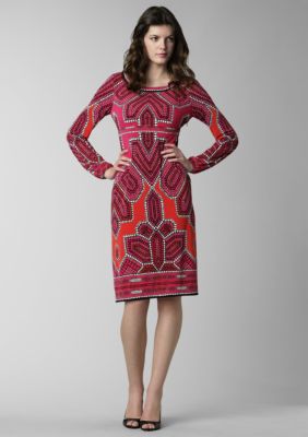 ND&reg; New Directions Mosaic Print Jersey Dress