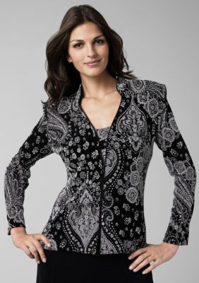 Alex Evenings Sparkle Slinky Twinset