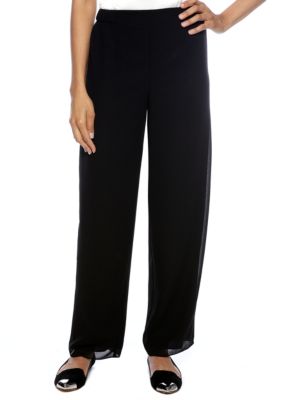 Alex Evenings Pleated Waist Detail Pant