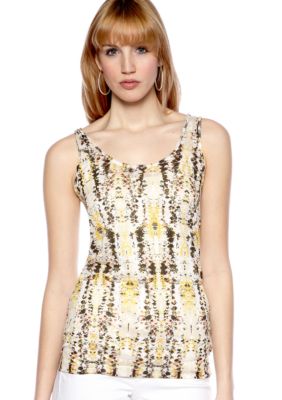 TWO by Vince Camuto Mosaic Tank Top