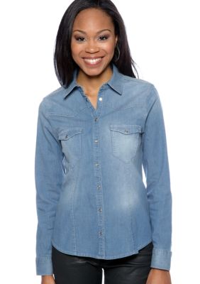 TWO by Vince Camuto Classic Western Shirt
