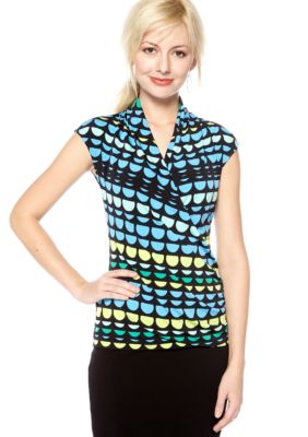 Vince Camuto Sleeveless Wrap Top