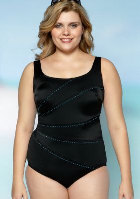 Longitude Plus Size Fan Club One Piece