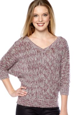 Jessica Simpson Mose Double V-Neck Sweater