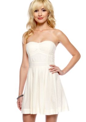 Jessica Simpson Swiss Dot Dress