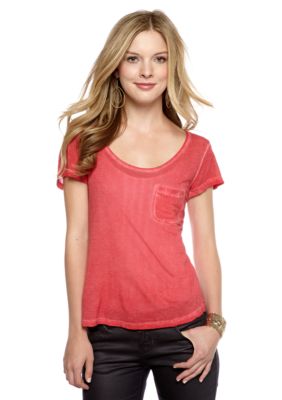 Jessica Simpson Georgie Peek-a-boo Tee