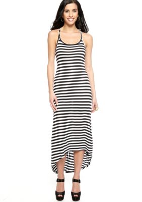 Jessica Simpson Loretta Twisted Stripe Maxi Dress