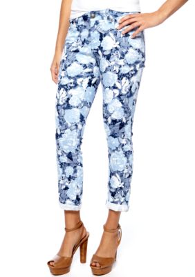 Jessica Simpson Kiss Me Printed Capri
