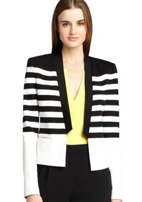 BCBGMAXAZRIA Stripe Jacket