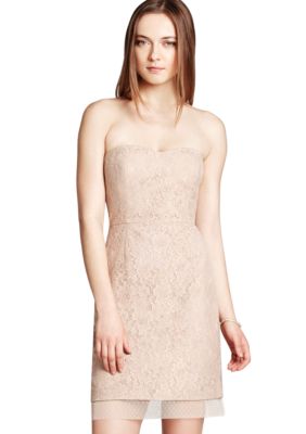 BCBGMAXAZRIA Sleeveless Lace Dress