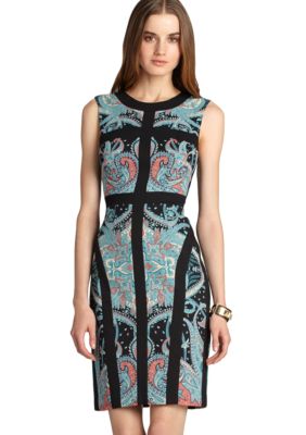 BCBGMAXAZRIA Printed Sheath Dress