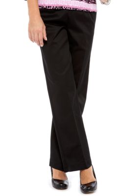 Alfred Dunner Classic Twill Pant