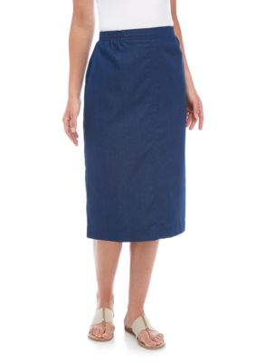 Alfred Dunner Denim Skirt