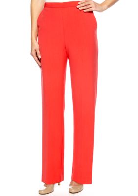 Alfred Dunner Monaco Proportioned Pull On Pant Average Length