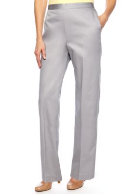 Alfred Dunner City Of Lights Proportioned Pull On Pant Short Length