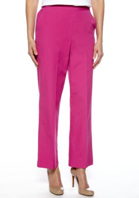 Alfred Dunner Laguna Beach Pull On Pant Average Inseam