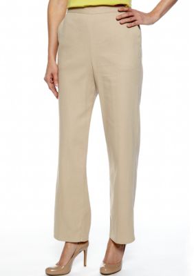 Alfred Dunner Sahara Desert Pull On Pant Average Inseam