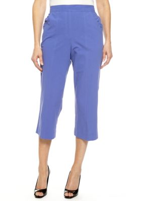 Alfred Dunner Color Splash Capri