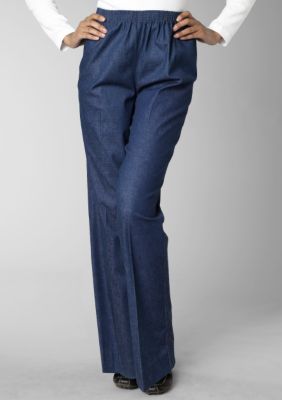 Alfred Dunner Classic Pull-on Denim Pant
