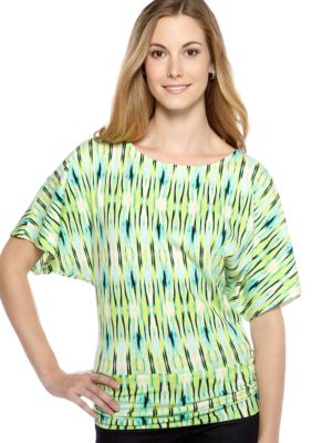 New Directions Weekend Band Bottom Knit Dolman