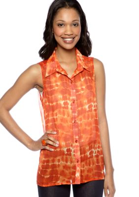 New Directions Weekend Sleeveless High Low Tank