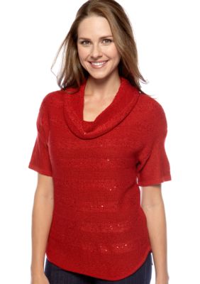 New Directions&reg; Sequin Striped Sweater