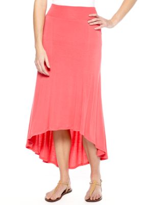 New Directions Hi Lo Knit Skirt