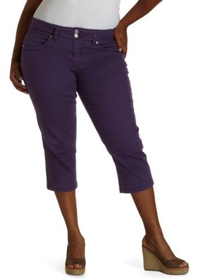 Levi's Plus Size 542 Denim Capri