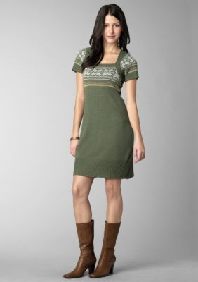 Red Camel&reg; Fairisle Sweater Dress