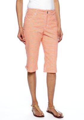 Bandolino Petite Gingham Printed Brady Skimmer