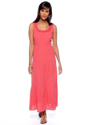 Choices Solid Tank Dress