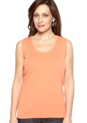 Choices Sleeveless Solid Sweater Tank