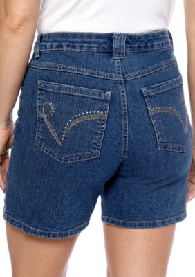 Kim Rogers Short With Embellished Back Pockets