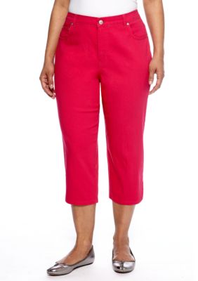 Kim Rogers Plus Size Color Capri