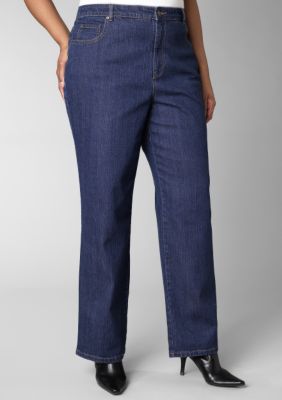 Kim Rogers Plus Size New Easy Fit Stretch Denim Jean
