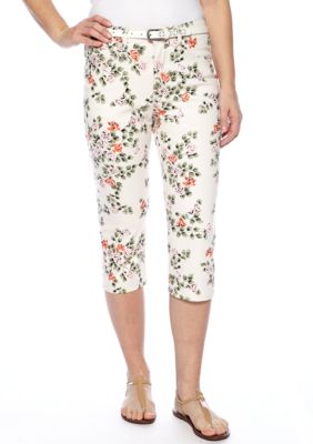 Lee&reg Platinum Norma Classic Fit Uncuffed Capri