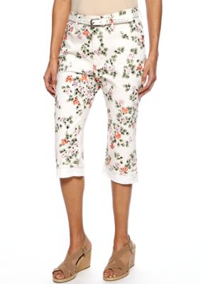 Lee&reg Platinum Petite Platinum Norma Classic Fit Capri Jean