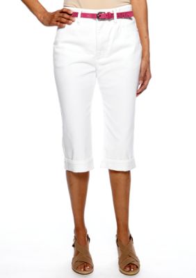 Lee&reg Platinum Petite Platinum Norma Classic Fit Capri Jean