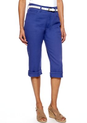 Lee&reg Platinum Petite Platinum Norma Classic Fit Capri Jean