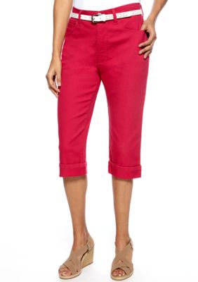 Lee&reg Platinum Petite Platinum Norma Classic Fit Capri Jean