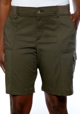 Lee&reg Platinum Plus Size Platinum Easy Fit Robin Cargo Bermuda Short