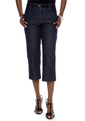 Lee&reg Platinum Naturally Slimming Verona Belted Capri