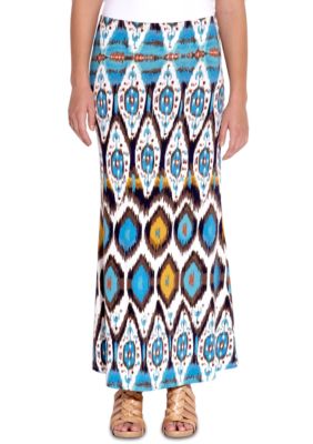 Karen Kane Indigo Bay Maxi Skirt