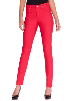 Karen Kane Coral Reef Stretch Twill Colored Skinny Jean