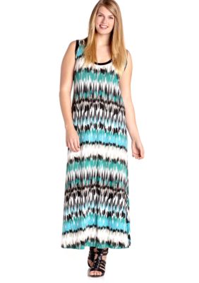 Karen Kane Plus Size Pacific Maxi Dress