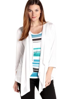 Karen Kane Cross Creek 3/4 Sleeve Drape Jacket