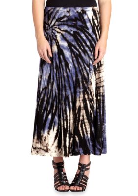 Karen Kane Plus Size Maxi Flare Skirt