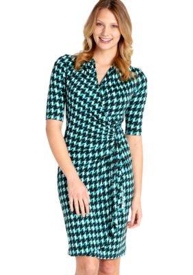Karen Kane Cross Creek Cascade Wrap Dress