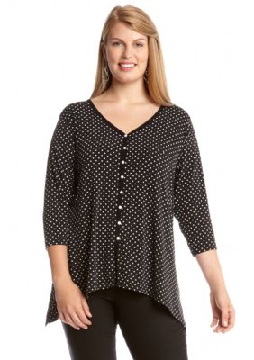 belk women's plus size tops